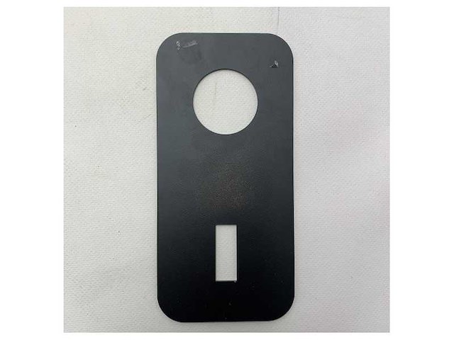 Elka single-lever wall-mounted mixer with spout black - 433050 - afbeelding 5 van  7