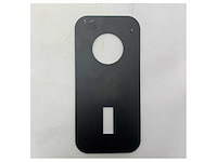 Elka single-lever wall-mounted mixer with spout black - 433050 - afbeelding 5 van  7