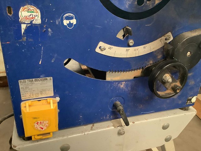 Elktra beckum - pk 200 - tafelcirkelzaagmachine - afbeelding 4 van  4