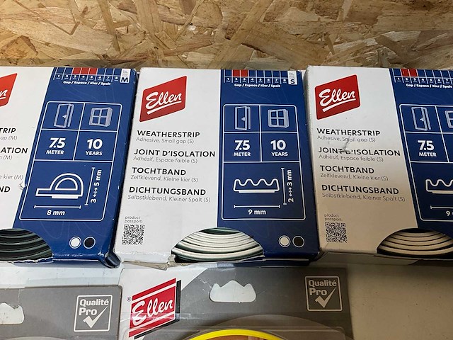 Ellen diverse tochtbanden (6x) - afbeelding 3 van  7