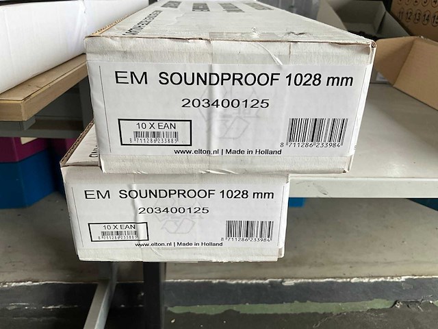 Ellen em soundproof 1028mm partij automatische tochtafsluiters - afbeelding 2 van  6