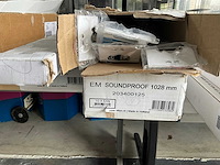 Ellen em soundproof 1028mm partij automatische tochtafsluiters - afbeelding 3 van  6