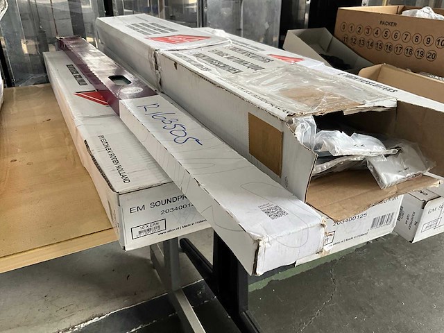 Ellen em soundproof 1028mm partij automatische tochtafsluiters - afbeelding 4 van  6