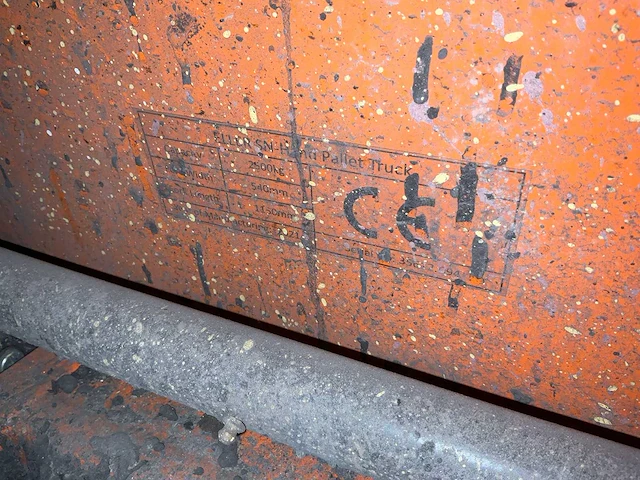 Eller - 2021 - hand hydraulische palletwagen - afbeelding 5 van  8
