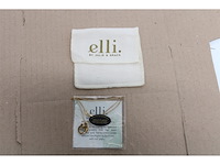 Elli halsketting dames moeder kind hart binding in 925 sterling zilver - afbeelding 1 van  1