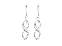 Elli infinity dames oorhangers 925 sterling zilver - afbeelding 1 van  2