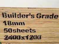 Elliotti underlayment 2400x1200x18mm (50x) - afbeelding 8 van  10