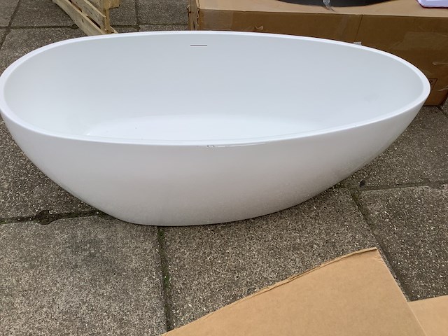 Ellips vrijstaand bad 180x90 wb, 21.3670, wit - afbeelding 4 van  9