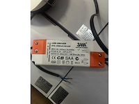 Ellipz lighting down light led paneel inbouw 3000k met led driver (79x) - afbeelding 3 van  9