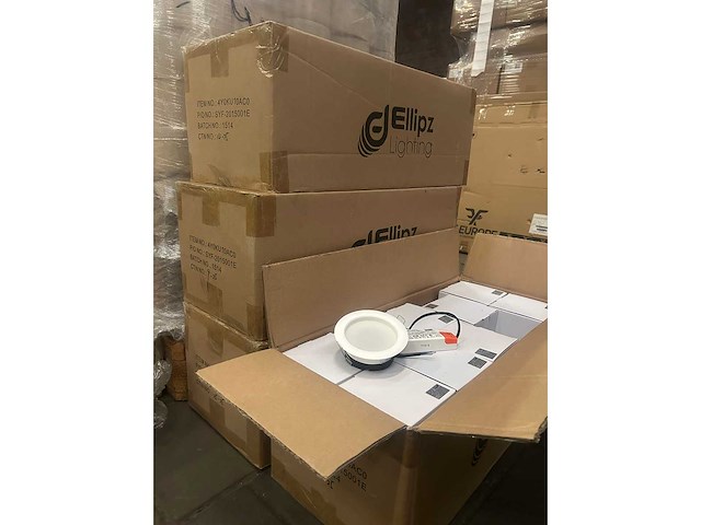 Ellipz lighting down light led paneel inbouw 3000k met led driver (79x) - afbeelding 8 van  9