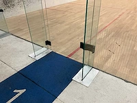 Ellis pearson squash achterwand met deur - afbeelding 7 van  9
