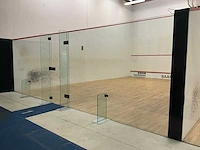 Ellis pearson squash achterwand met deur
