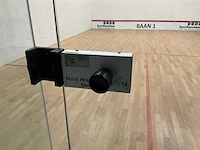 Ellis pearson squash achterwand met deur - afbeelding 8 van  9