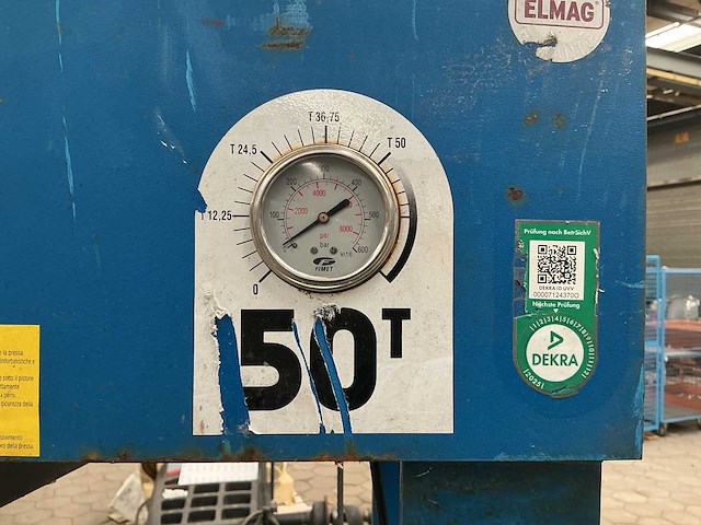 Elma’s vvpmh 50 profi hydraulische pers - afbeelding 8 van  9
