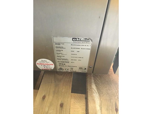 Eloma - bakermaster t - afbeelding 4 van  6