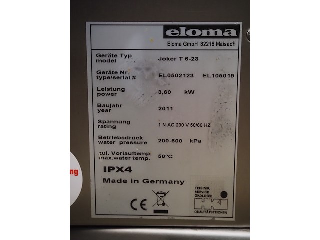Eloma gmbh - afbeelding 6 van  6