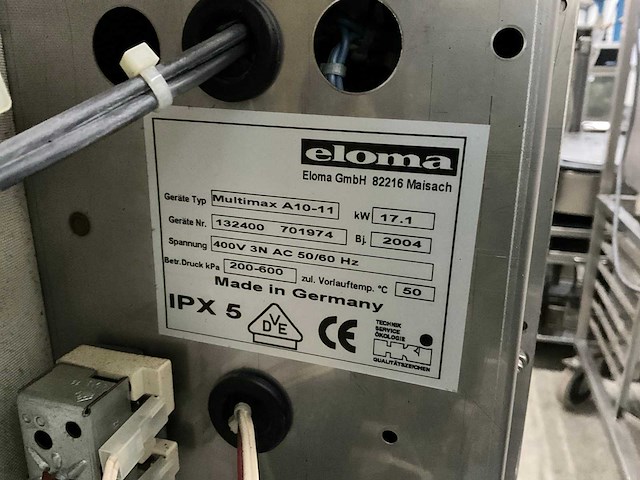 Eloma multimax a10-11 combisteamer - afbeelding 9 van  9