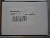 Elperium - w99014eu - draadloze deurbel (15x) - afbeelding 3 van  3