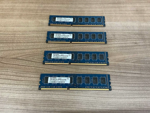 Elpida | ddr3 ram - 2gb (4x) - afbeelding 1 van  5