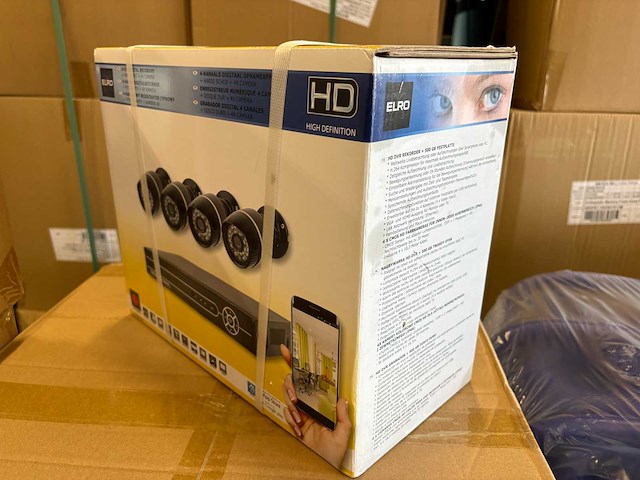 Elro - el430 dvr - set beveiligingscamera's inclusief opnameapparatuur - afbeelding 8 van  8