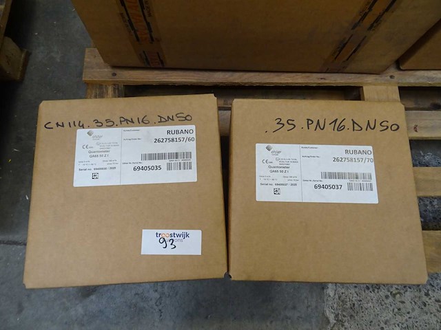 Elster - qa65 50 z i - gasmeter (2x) - afbeelding 1 van  3