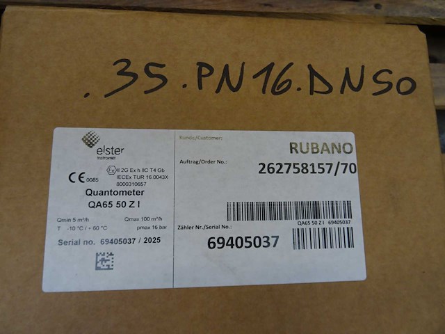 Elster - qa65 50 z i - gasmeter (2x) - afbeelding 2 van  3