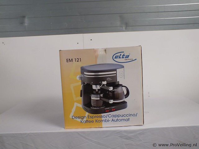 Elta em 121 koffiemachine - afbeelding 1 van  2