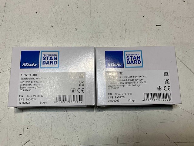 Eltako er12dx-uc schakelrelais 1 no potentiaalvrij 16a/250v (2x) - afbeelding 2 van  3