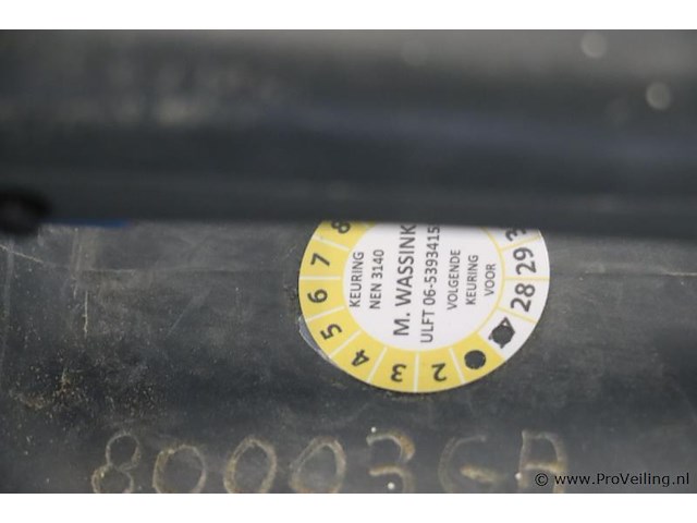 Elu bandschuurmachine mhb 158 - afbeelding 3 van  5