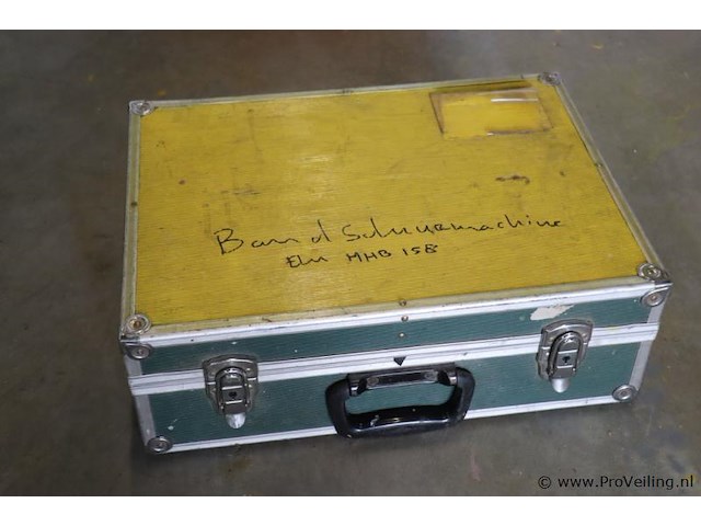 Elu bandschuurmachine mhb 158 - afbeelding 5 van  5