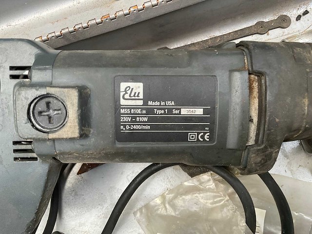 Elu mss810e reciprozaag - afbeelding 4 van  6