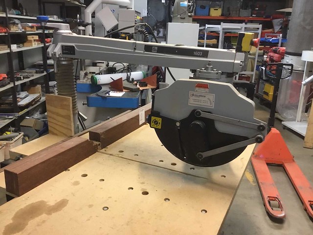 Elu ras 1603a2 radiaalafkortzaagmachine - afbeelding 8 van  10