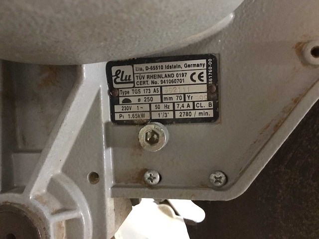 Elu tgs-173 a5 afkortcirkelzaagmachine - afbeelding 4 van  5