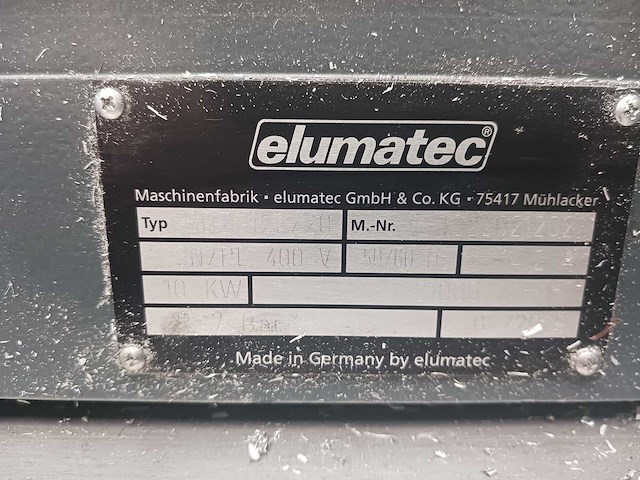 Elumatec - 2008 - sbz 122-20 - cnc freesmachine - afbeelding 5 van  5