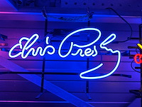 Elvis presley glas neon decoratie - afbeelding 2 van  2