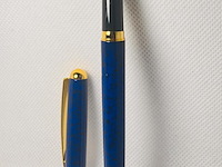 Elysee 22kt gouden clip en frills 3 micron marble blue - afbeelding 2 van  5