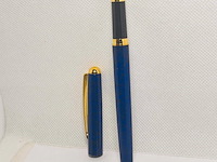 Elysee 22kt gouden clip en frills 3 micron marble blue - afbeelding 1 van  5