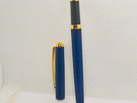 Elysee 22kt gouden clip en frills 3 micron marble blue - afbeelding 2 van  5