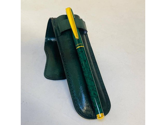Elysee 22kt gouden clip en frills 3 micron marble green - afbeelding 5 van  5
