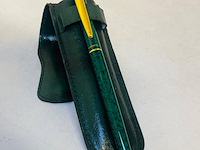 Elysee 22kt gouden clip en frills 3 micron marble green - afbeelding 5 van  5