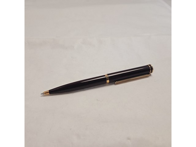 Elysee capitol 18kt gp balpen inclusief leren claudio ferrici notitieboek - afbeelding 8 van  9