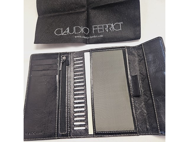 Elysee capitol 18kt gp vulpen inclusief leren claudio ferrici notitieboek - afbeelding 8 van  9