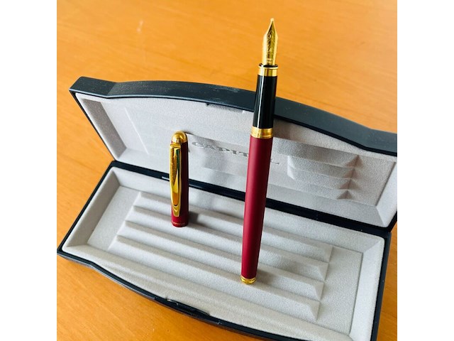 Elysee capitol 24kt gp vulpen - made in phorzheim - afbeelding 2 van  7