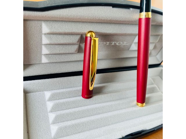 Elysee capitol 24kt gp vulpen - made in phorzheim - afbeelding 6 van  7