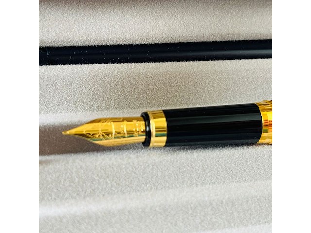 Elysee capitol 24kt gp vulpen - made in phorzheim - afbeelding 4 van  7