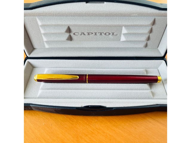 Elysee capitol 24kt gp vulpen - made in phorzheim - afbeelding 6 van  7
