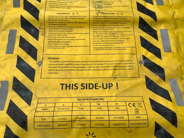 Em-defost-mat-3m2 droogloopmat - afbeelding 2 van  2