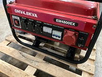 Em4800ex stroomgenerator - afbeelding 5 van  5
