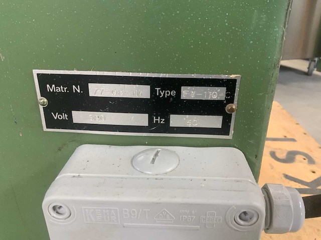 Ema fv-110 tafel- en spilfreesmachine - afbeelding 3 van  3