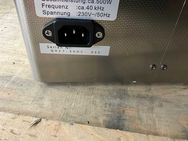 Emag emmi 30hc ultrasoonreiniger - afbeelding 2 van  10